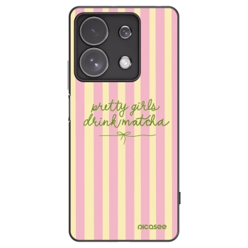 Picasee husă neagră din silicon pentru Xiaomi Redmi Note 13 Pro 4G - Pretty matcha