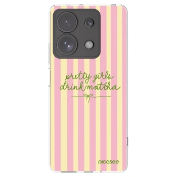 Picasee husă transparentă din silicon pentru Xiaomi Redmi Note 13 Pro 4G - Pretty matcha