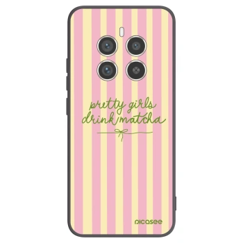 Picasee husă neagră din silicon pentru Realme 12 Pro 5G - Pretty matcha
