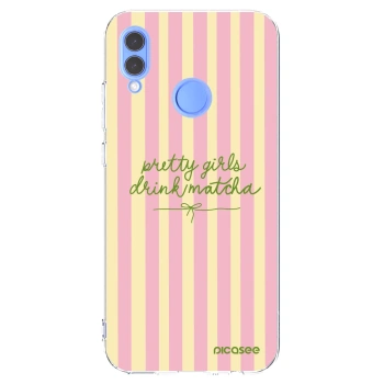 Picasee husă transparentă din silicon pentru Honor 10 Lite - Pretty matcha
