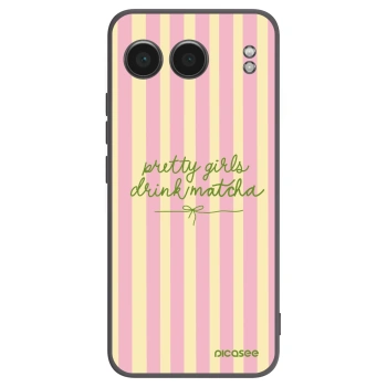 Picasee husă neagră din silicon pentru OnePlus Nord 4 - Pretty matcha