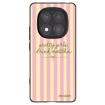Picasee husă neagră din silicon pentru Xiaomi Redmi Note 14 Pro+ 5G - Pretty matcha
