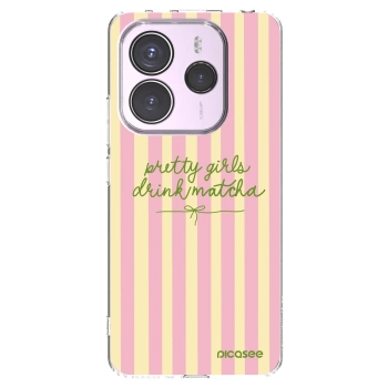 Picasee husă transparentă din silicon pentru Xiaomi Redmi Note 14 5G - Pretty matcha