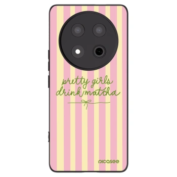 Picasee husă neagră din silicon pentru Honor Magic7 Lite 5G - Pretty matcha