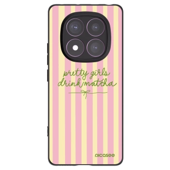 Picasee husă neagră din silicon pentru Xiaomi Redmi Note 14 Pro 4G - Pretty matcha