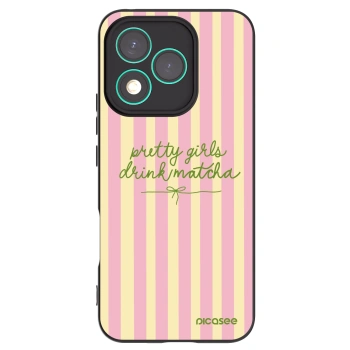 Picasee husă neagră din silicon pentru Honor 400 Lite 5G - Pretty matcha