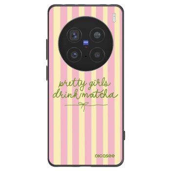 Picasee husă neagră din silicon pentru Vivo X200 Pro - Pretty matcha