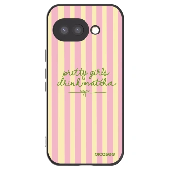 Picasee husă neagră din silicon pentru Google Pixel 9a - Pretty matcha