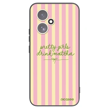 Picasee husă neagră din silicon pentru Honor 400 5G - Pretty matcha