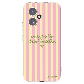 Picasee husă transparentă din silicon pentru Honor 400 5G - Pretty matcha