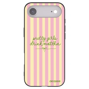 Picasee husă neagră din silicon pentru Apple iPhone Air - Pretty matcha