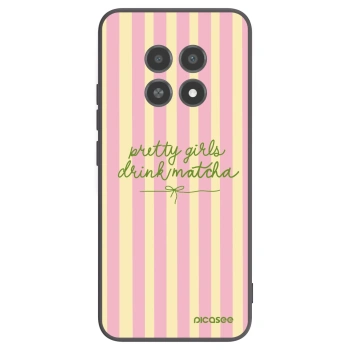 Picasee husă neagră din silicon pentru Realme 12X - Pretty matcha