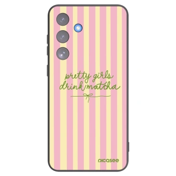 Picasee husă neagră din silicon pentru Samsung Galaxy S25 FE 5G - Pretty matcha