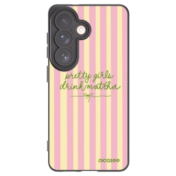 Picasee husă neagră din silicon pentru Samsung Galaxy S26 - Pretty matcha