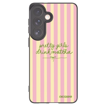 Picasee husă neagră din silicon pentru Samsung Galaxy S26+ - Pretty matcha