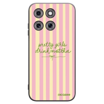 Picasee husă neagră din silicon pentru Motorola Moto G77 - Pretty matcha