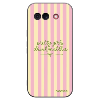 Picasee husă neagră din silicon pentru Google Pixel 10a - Pretty matcha