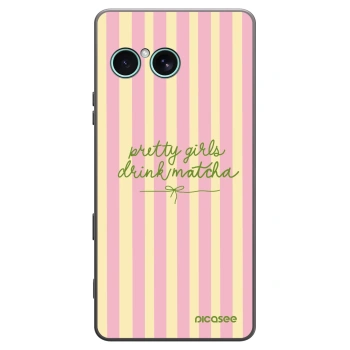 Picasee husă neagră din silicon pentru Sony Xperia 10 VII - Pretty matcha