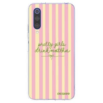 Picasee husă transparentă din silicon pentru Xiaomi Mi 9 SE - Pretty matcha