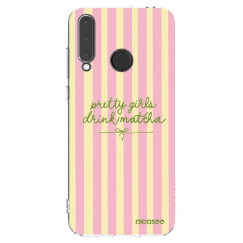 Picasee husă transparentă din silicon pentru Honor 20 Lite - Pretty matcha