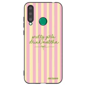 Picasee husă neagră din silicon pentru Honor 20 Lite - Pretty matcha
