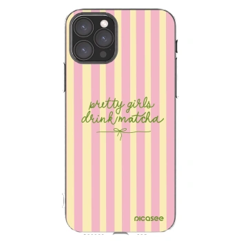 Picasee husă transparentă din silicon pentru Apple iPhone 11 Pro - Pretty matcha