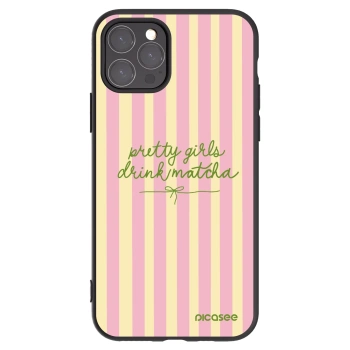 Picasee husă neagră din silicon pentru Apple iPhone 11 Pro - Pretty matcha