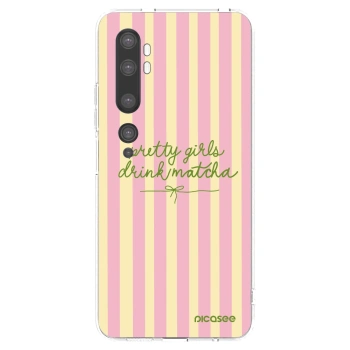 Picasee husă transparentă din silicon pentru Xiaomi Mi Note 10 (Pro) - Pretty matcha