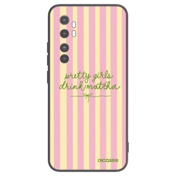 Picasee husă neagră din silicon pentru Xiaomi Mi Note 10 Lite - Pretty matcha