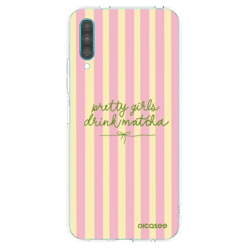 Picasee husă transparentă din silicon pentru Samsung Galaxy A30s A307F - Pretty matcha