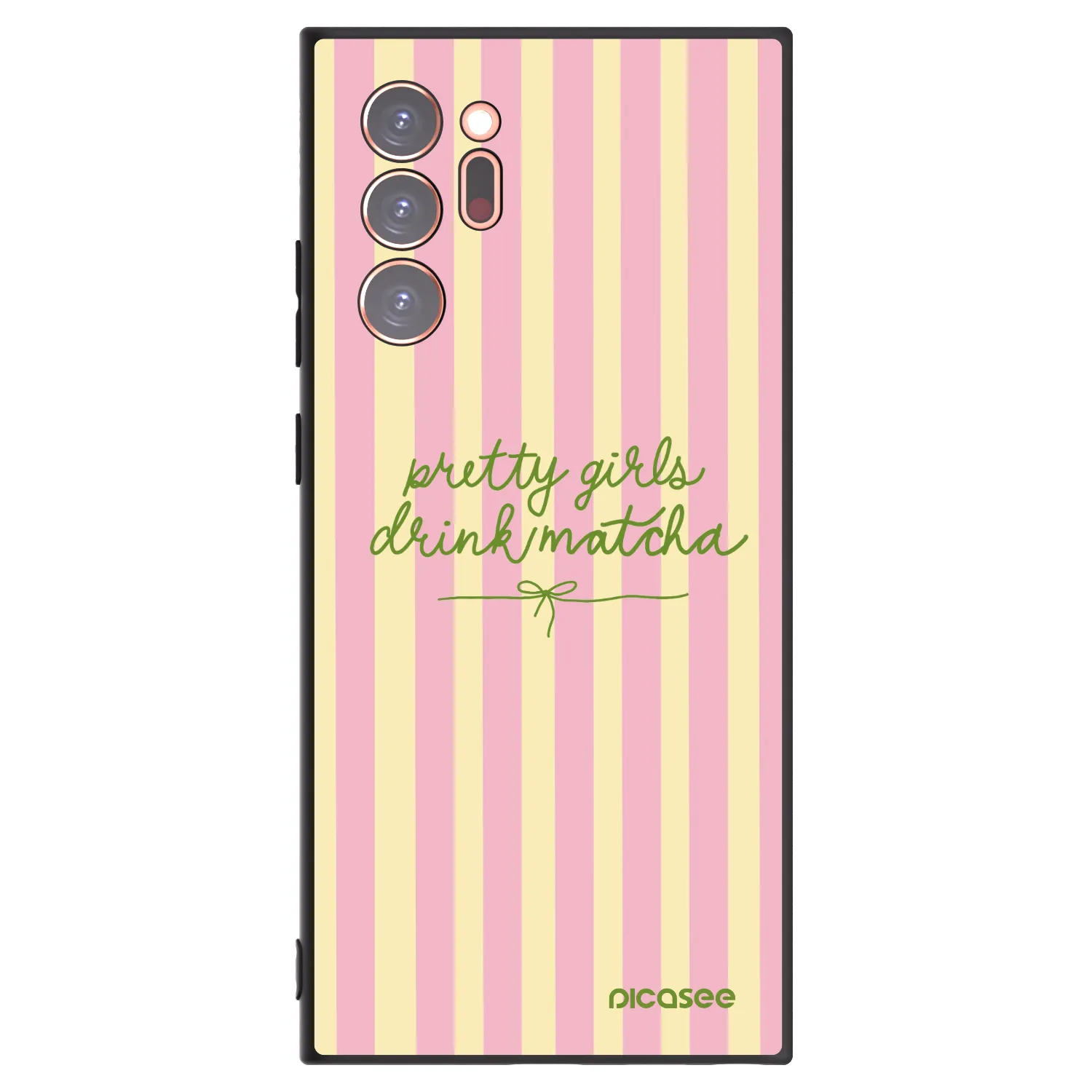 Picasee husă neagră din silicon pentru Samsung Galaxy Note 20 Ultra - Pretty matcha