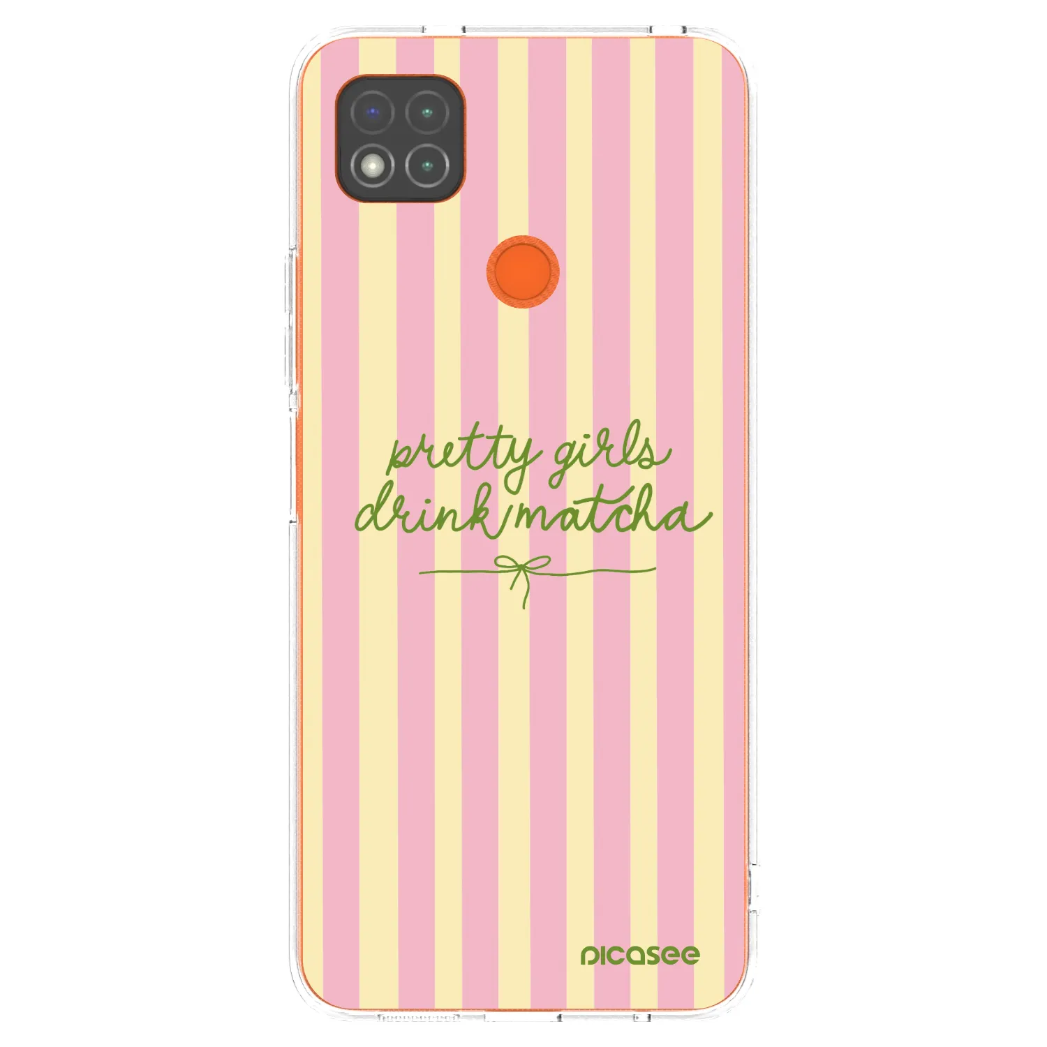 Picasee husă transparentă din silicon pentru Xiaomi Redmi 9C - Pretty matcha