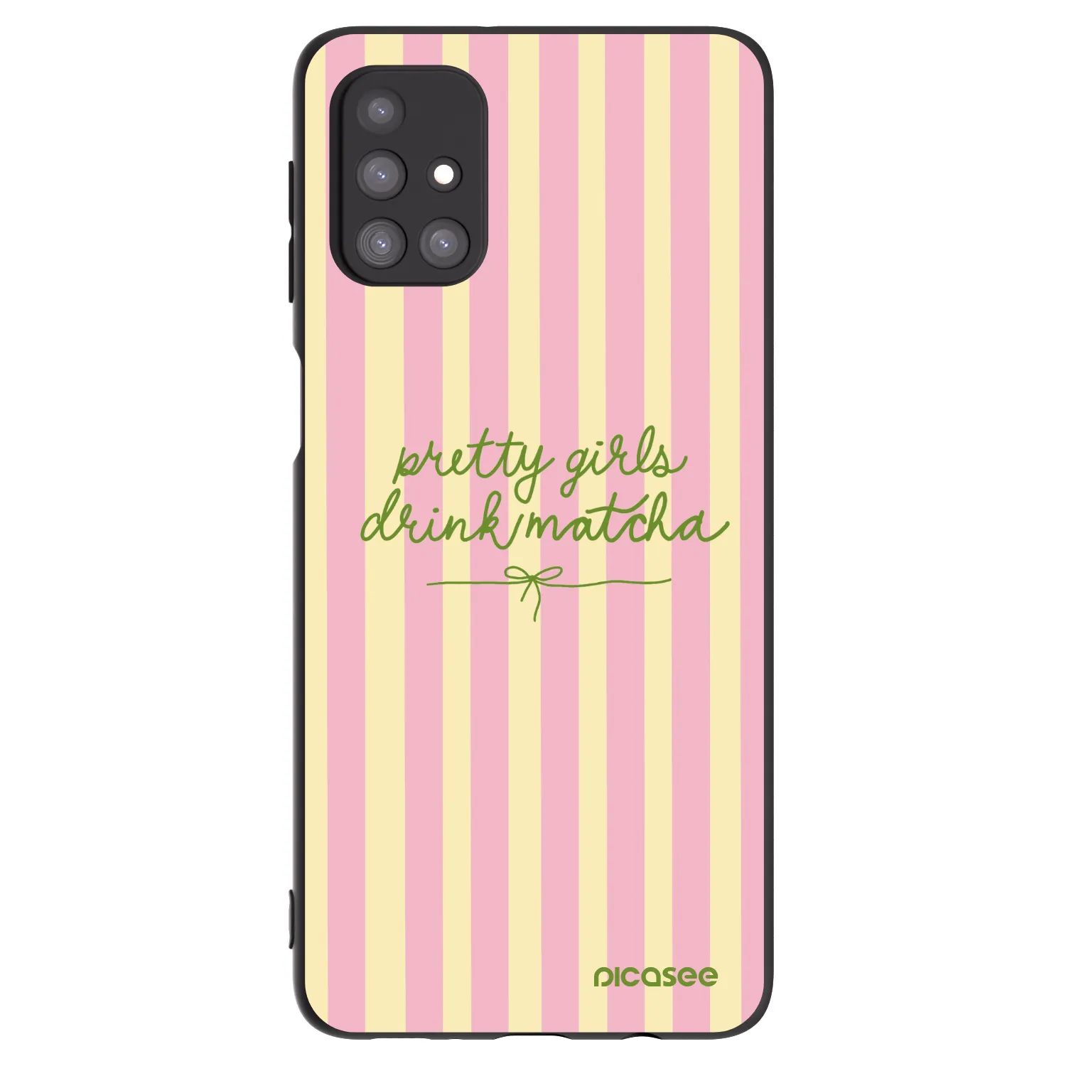 Picasee husă neagră din silicon pentru Samsung Galaxy M31s - Pretty matcha