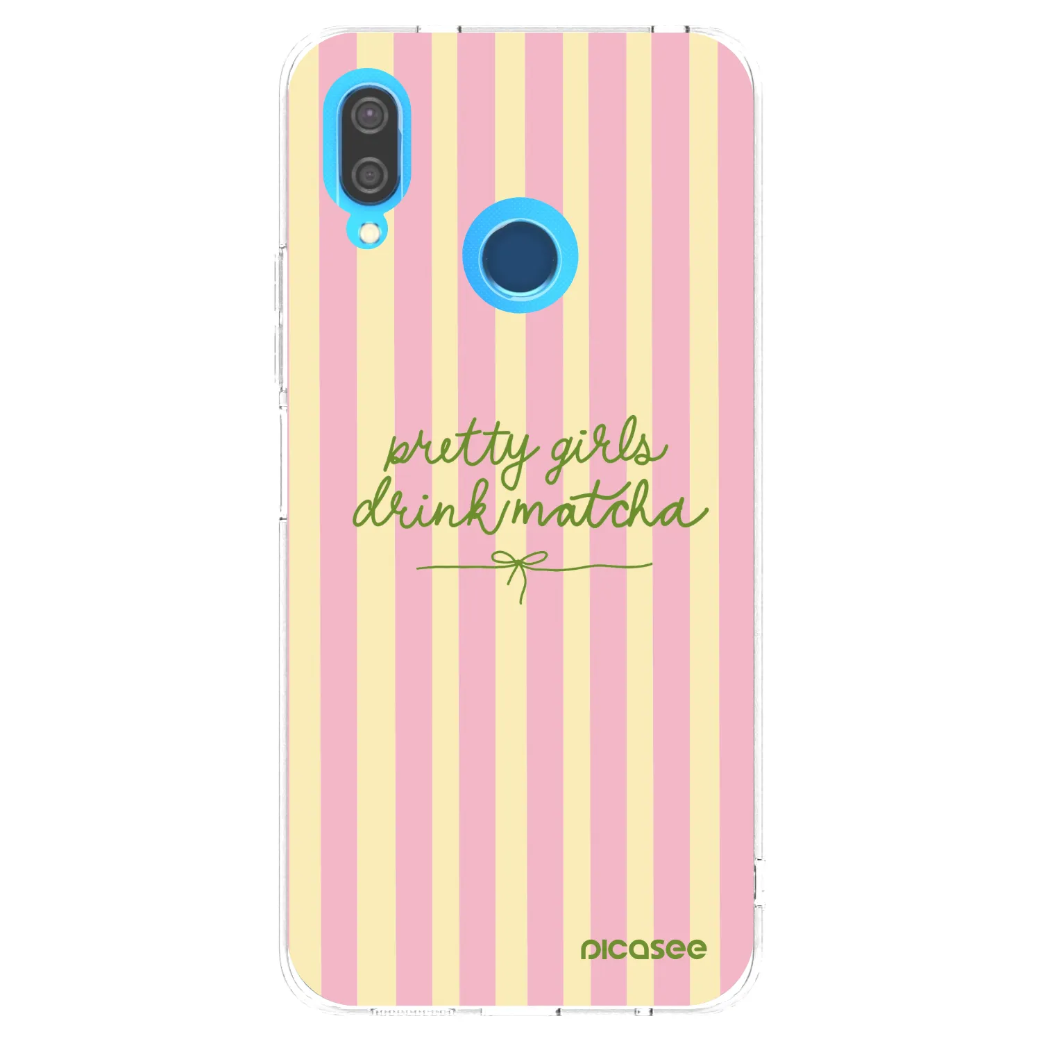 Picasee husă transparentă din silicon pentru Huawei P20 Lite - Pretty matcha