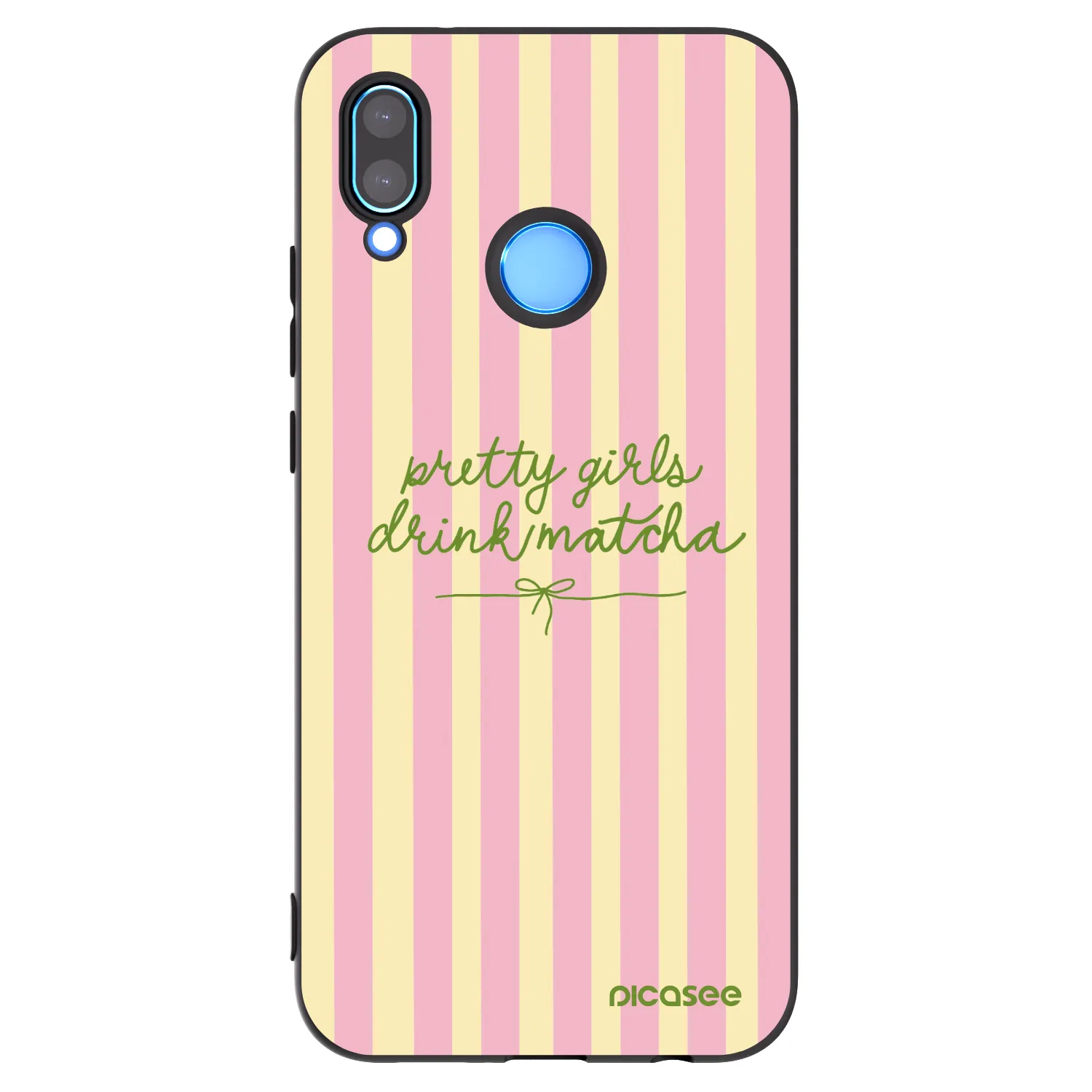 Picasee husă neagră din silicon pentru Huawei P20 Lite - Pretty matcha