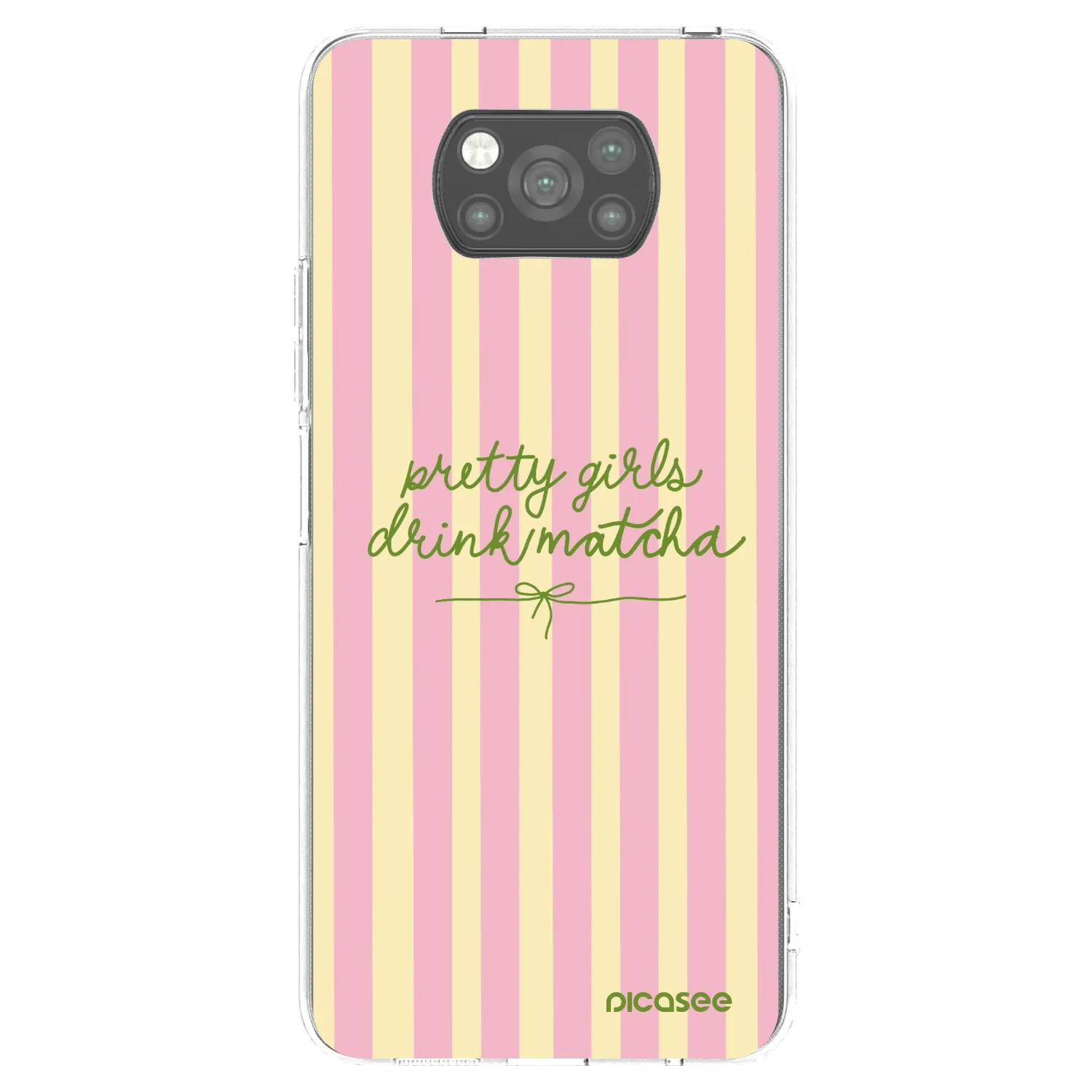 Picasee husă neagră din silicon pentru Xiaomi Poco X3 Pro - Pretty matcha