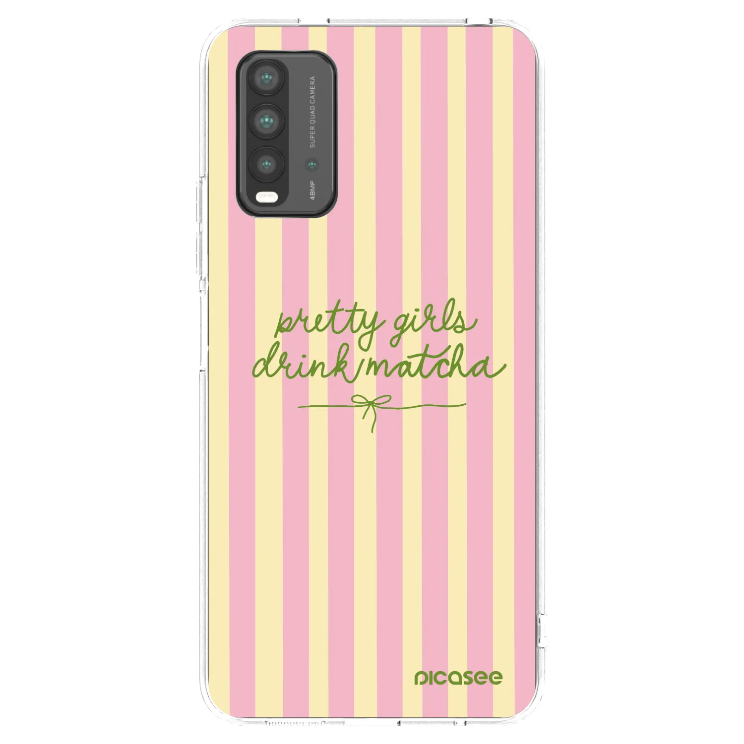 Picasee husă transparentă din silicon pentru Xiaomi Redmi 9T - Pretty matcha