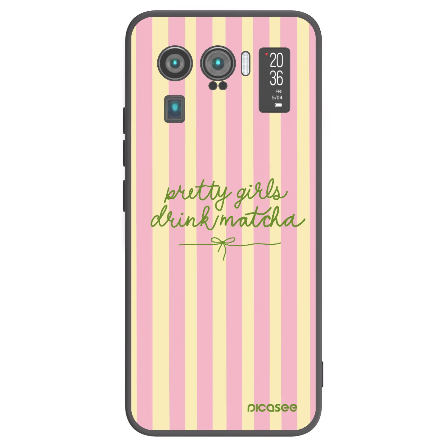 Picasee husă neagră din silicon pentru Xiaomi Mi 11 Ultra - Pretty matcha