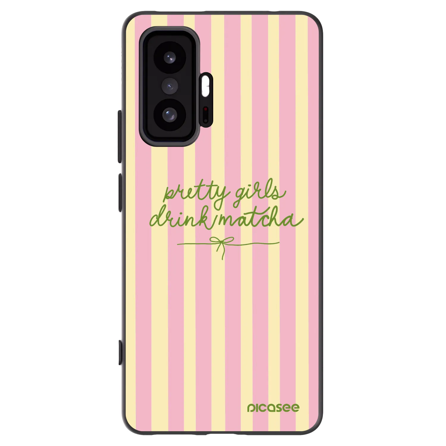 Picasee husă neagră din silicon pentru Xiaomi 11T - Pretty matcha