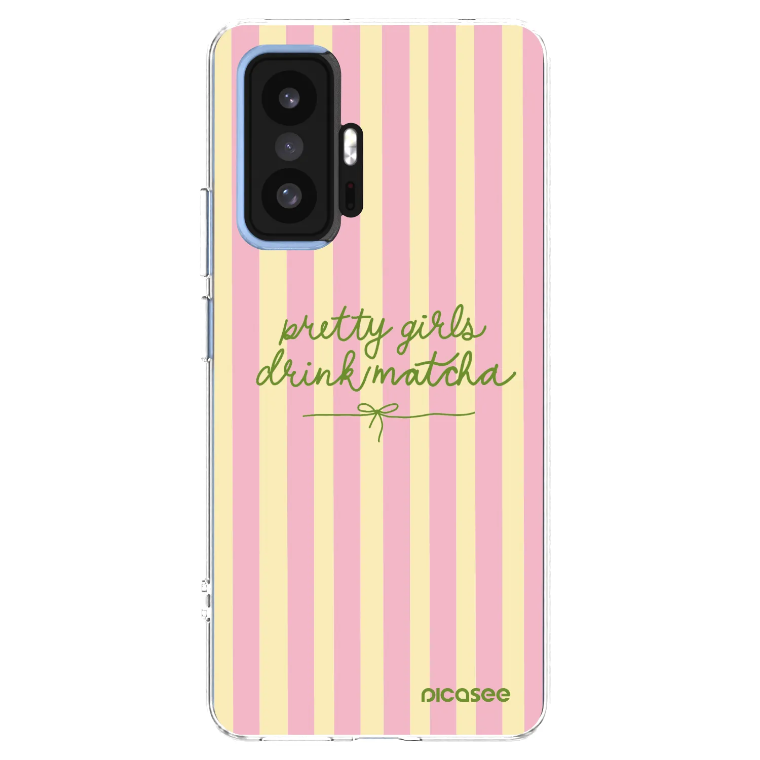 Picasee husă transparentă din silicon pentru Xiaomi 11T Pro - Pretty matcha