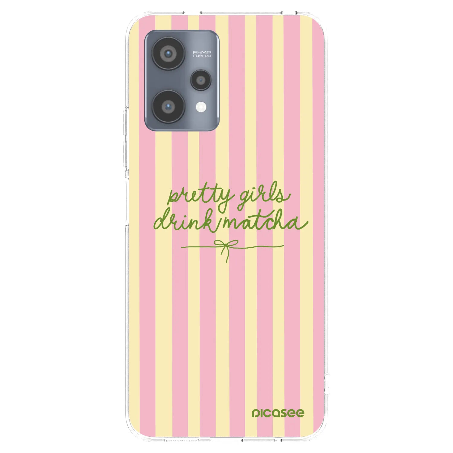 Picasee husă transparentă din silicon pentru Realme 9 Pro 5G - Pretty matcha