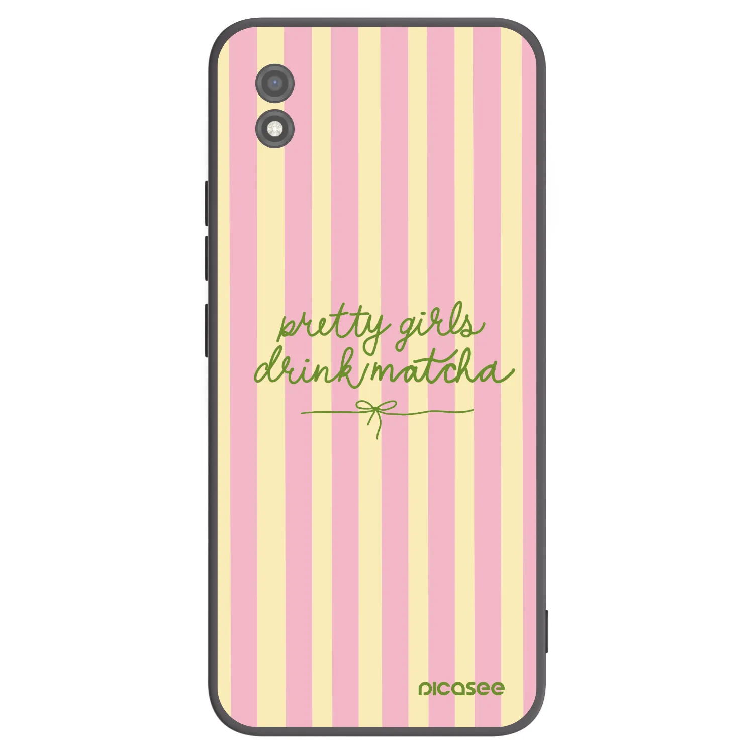 Picasee husă neagră din silicon pentru Realme C11 (2021) - Pretty matcha