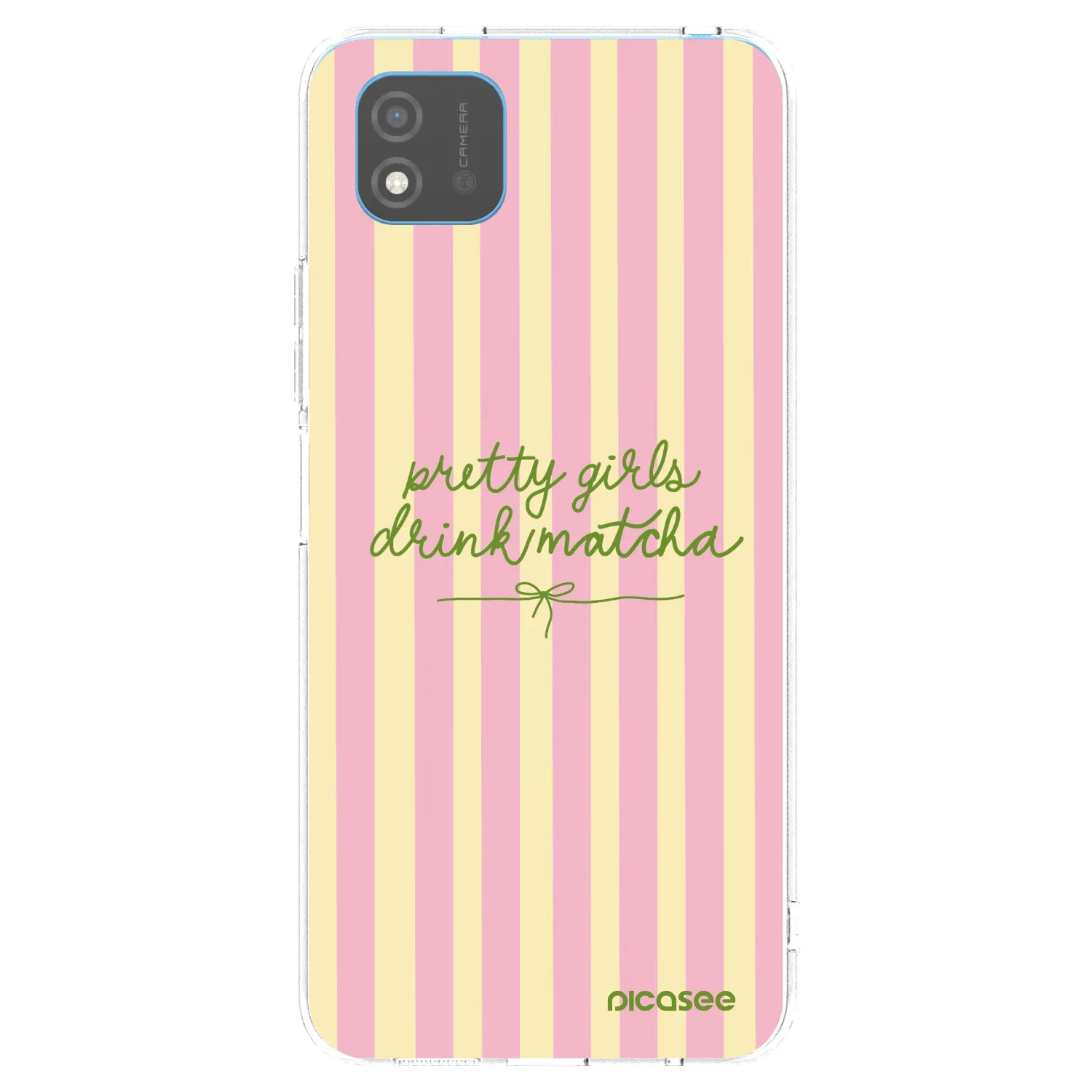 Picasee husă transparentă din silicon pentru Realme C11 (2021) - Pretty matcha