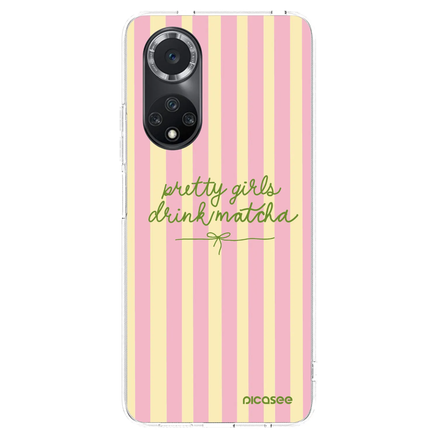 Picasee husă transparentă din silicon pentru Huawei Nova 9 SE - Pretty matcha