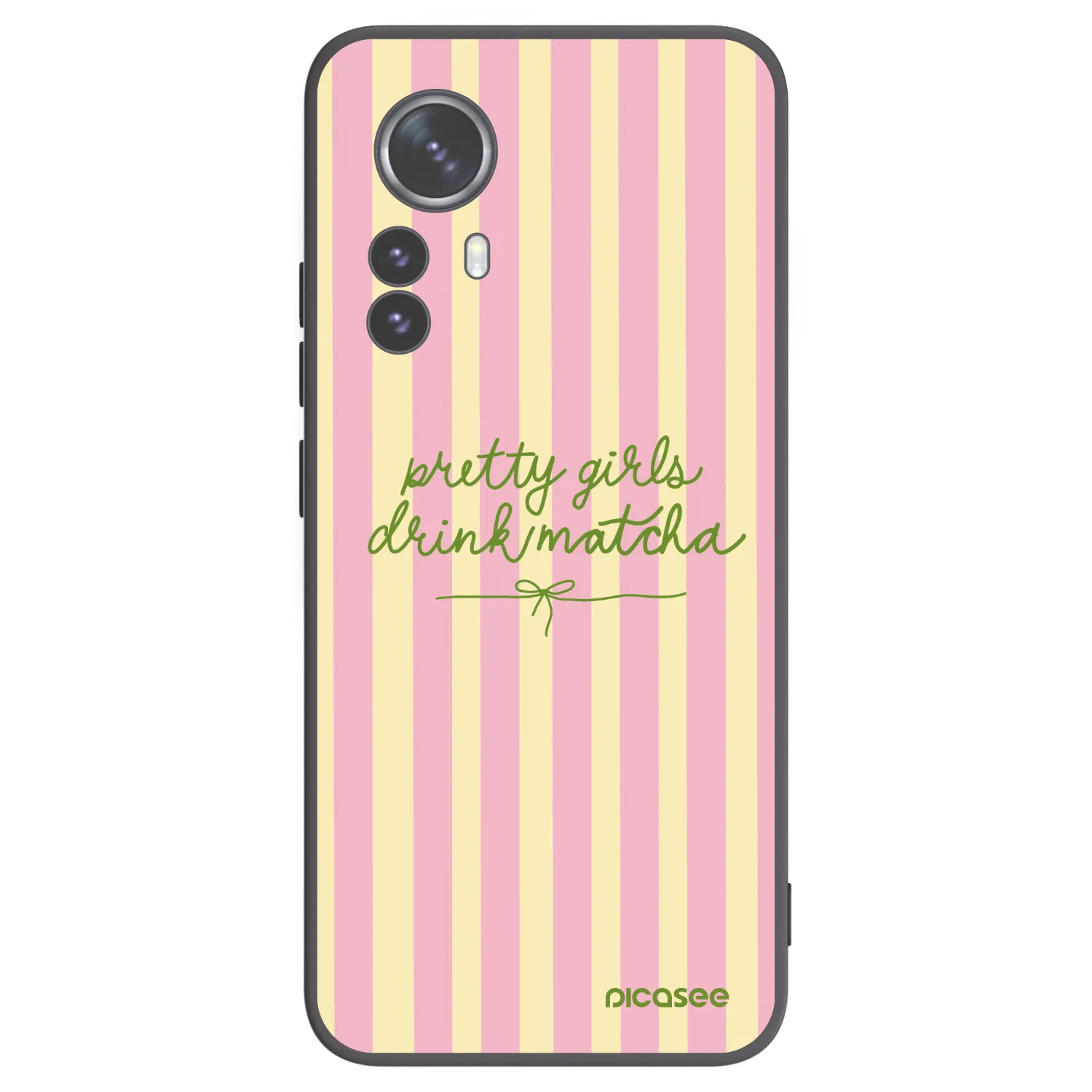 Picasee husă neagră din silicon pentru Xiaomi 12 Pro - Pretty matcha