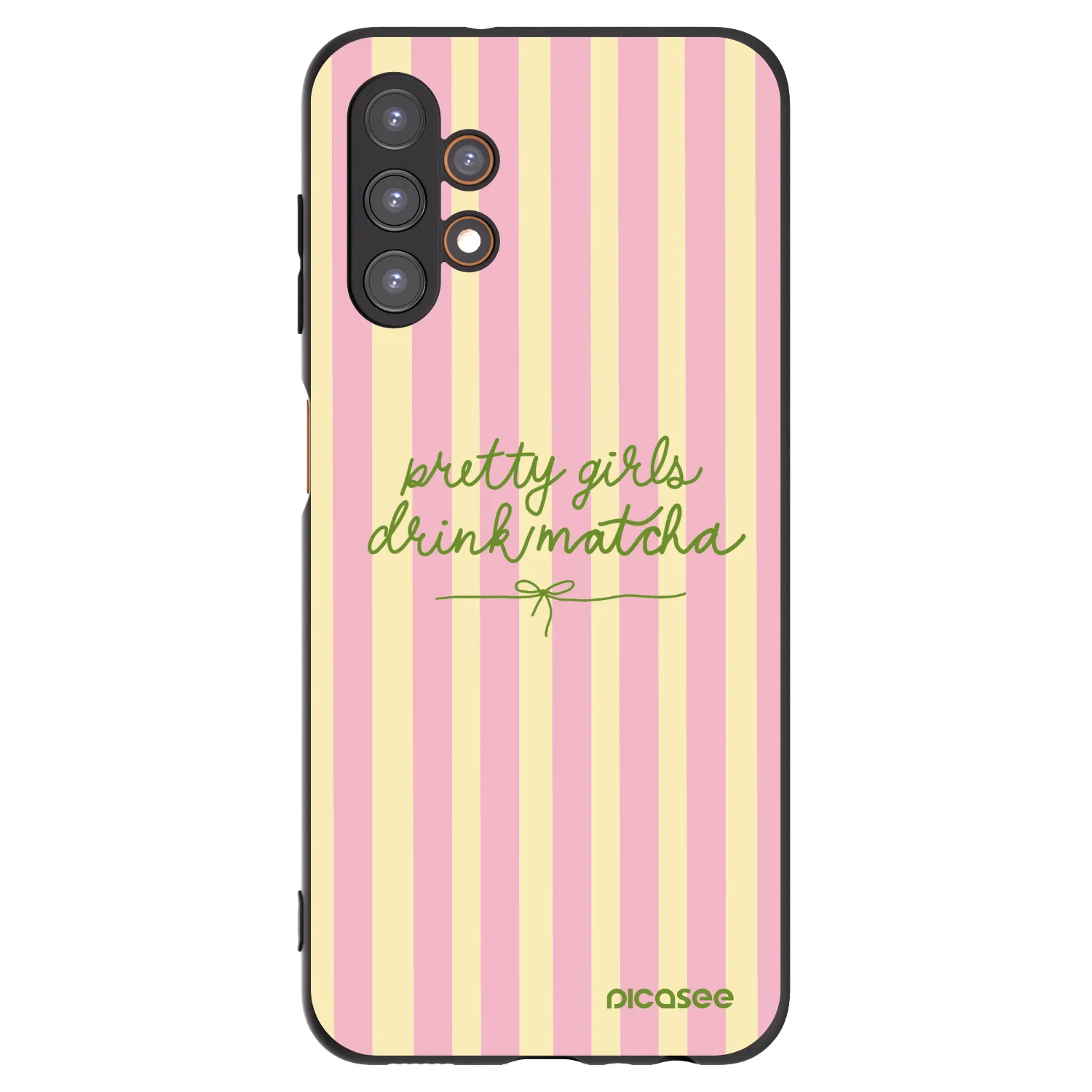 Picasee husă neagră din silicon pentru Samsung Galaxy A13 4G A135 - Pretty matcha