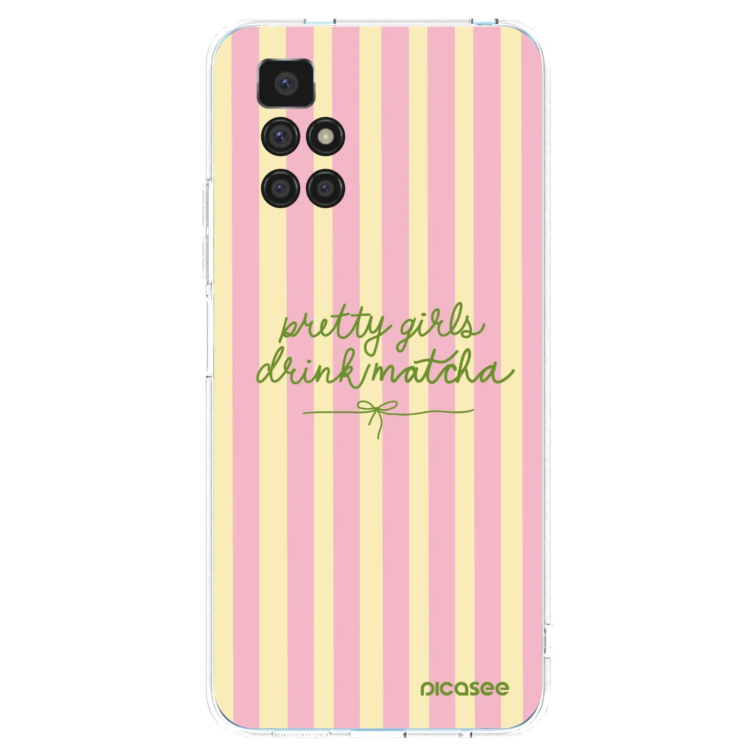 Picasee husă transparentă din silicon pentru Xiaomi Redmi 10 (2022) - Pretty matcha