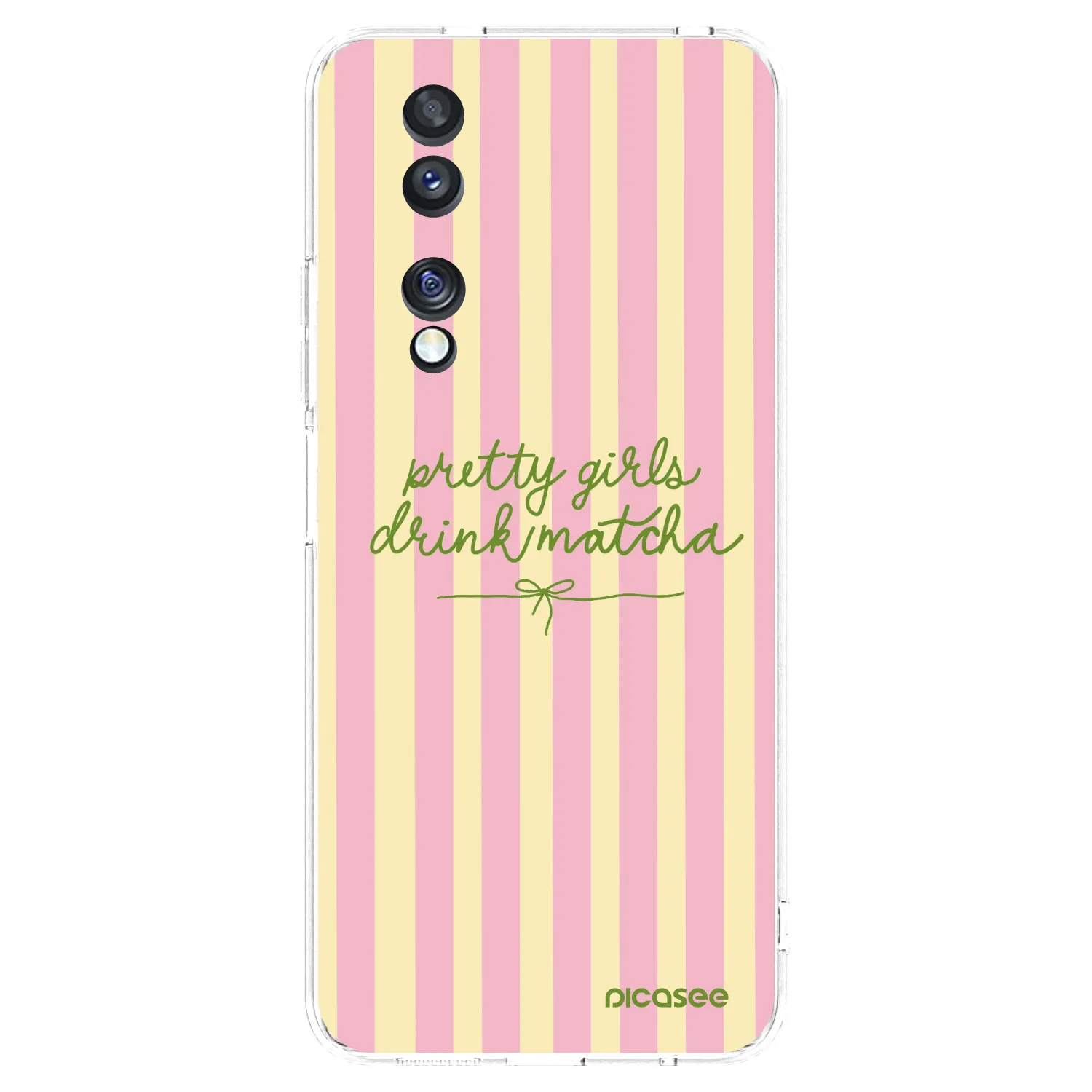 Picasee husă transparentă din silicon pentru Honor 70 - Pretty matcha