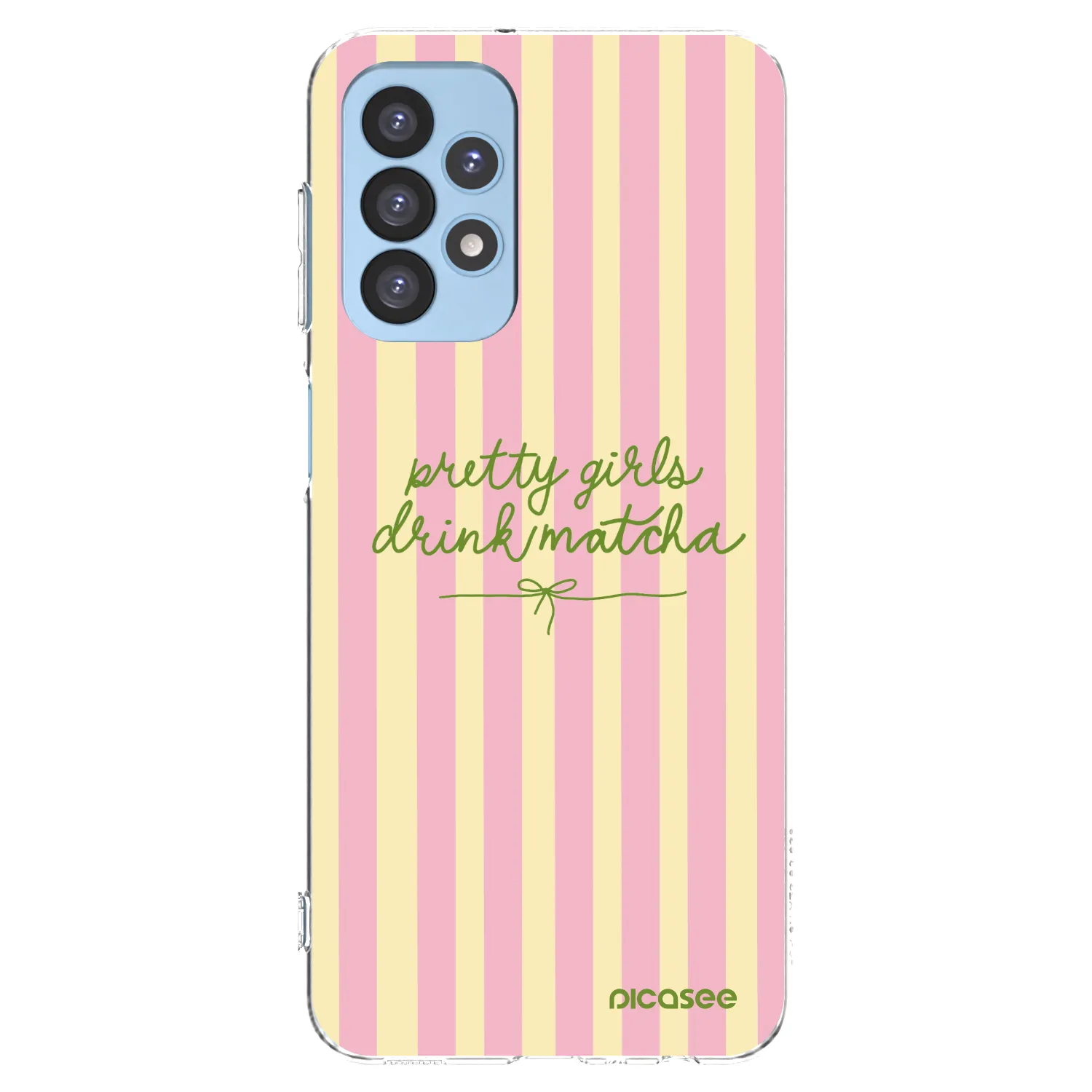 Picasee husă transparentă din silicon pentru Samsung Galaxy A23 A235F 4G - Pretty matcha