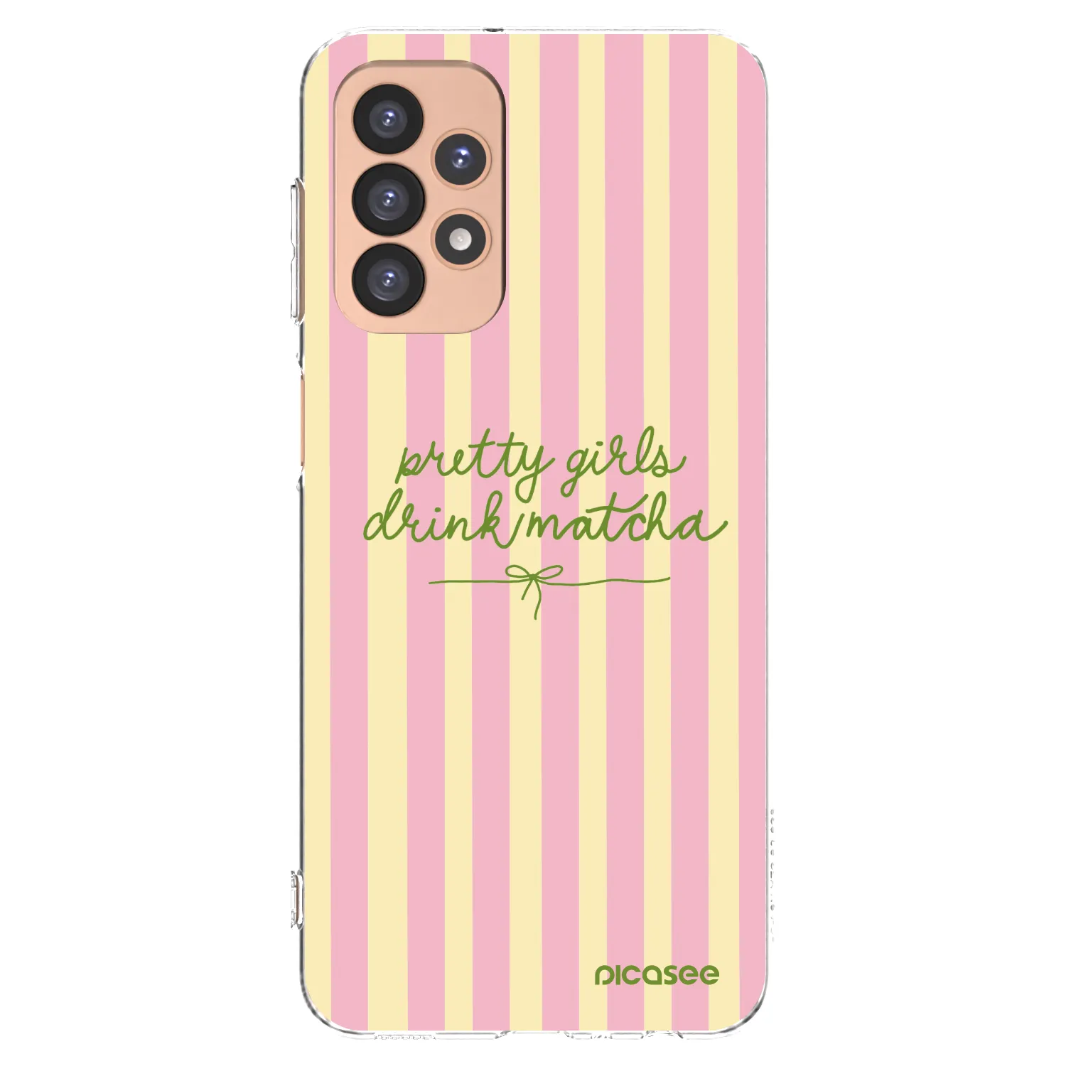 Picasee husă transparentă din silicon pentru Samsung Galaxy A23 A236B 5G - Pretty matcha